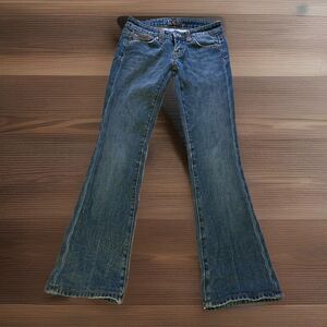 Miss Me Mid Rise Boot Cut  Denim Jeans  RN #112568 Women's Size 25
